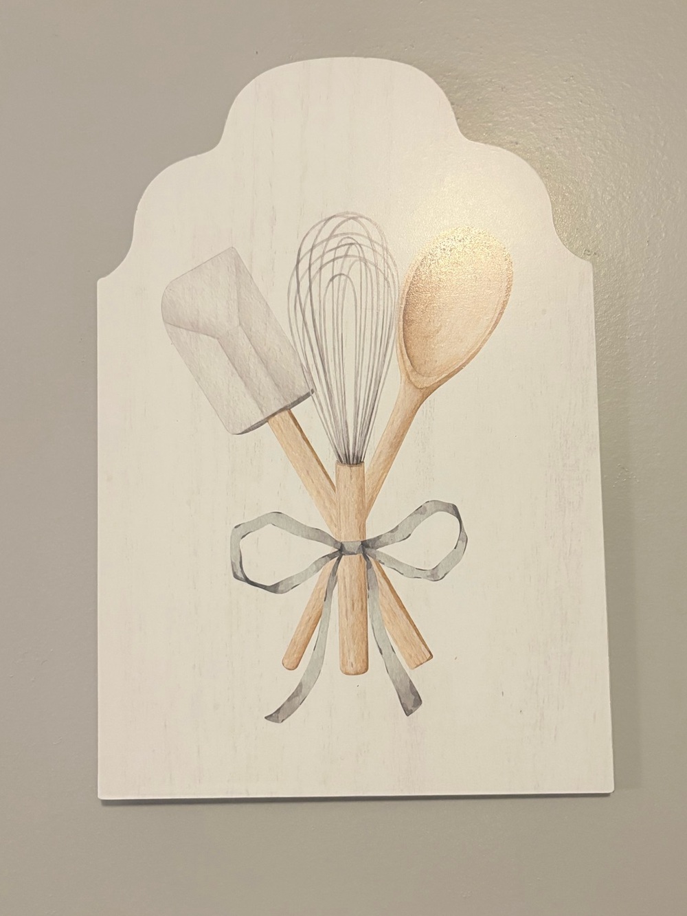 Wooden Kitchen Baking Wall Hanging Decor